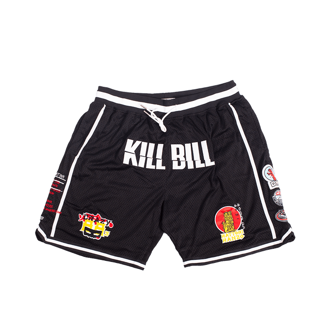 KILL BILL BASKETBALL SHORTS BLACK - Allstarelite.com