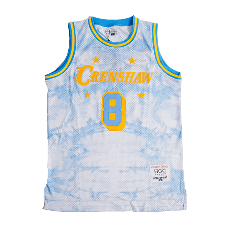 KOBE CRENSHAW BASKETBALL JERSEY BLUE MARBLE - Allstarelite.com