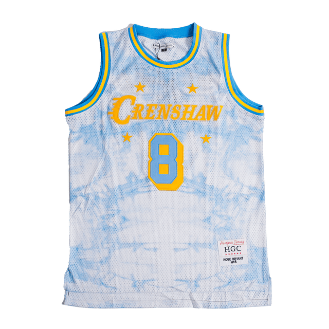 KOBE CRENSHAW BASKETBALL JERSEY BLUE MARBLE - Allstarelite.com