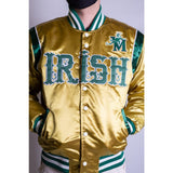 LEBRON JAMES IRISH HIGH SCHOOL BASKETBALL SATIN JACKET - Allstarelite.com