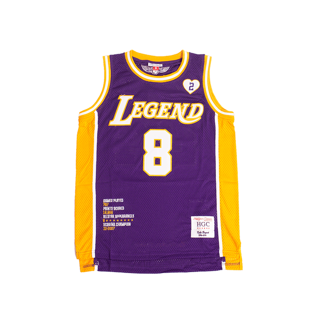 LEGEND MAMBA PURPLE BASKETBALL JERSEY - Allstarelite.com