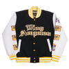 LOS ANGELES CHAMPION BLACK VARSITY JACKET - Allstarelite.com