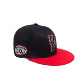 LOUISVILLE BLACK CAPS FITTED HAT - Allstarelite.com