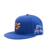 LOVE AND BASKETBALL FITTED BLUE - Allstarelite.com