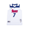 LUKA DONCIC MADRID TEKA BASKETBALL JERSEY WHITE - Allstarelite.com