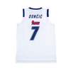 LUKA DONCIC MADRID TEKA BASKETBALL JERSEY WHITE - Allstarelite.com