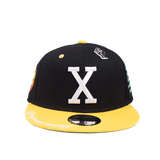MALCOLM X BLACK FITTED HAT - Allstarelite.com