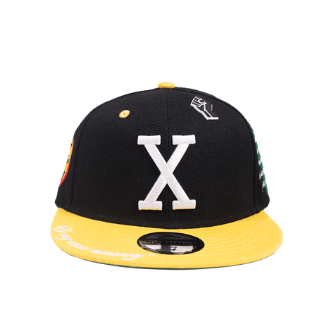 MALCOLM X BLACK FITTED HAT - Allstarelite.com