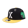 MALCOLM X BLACK FITTED HAT - Allstarelite.com