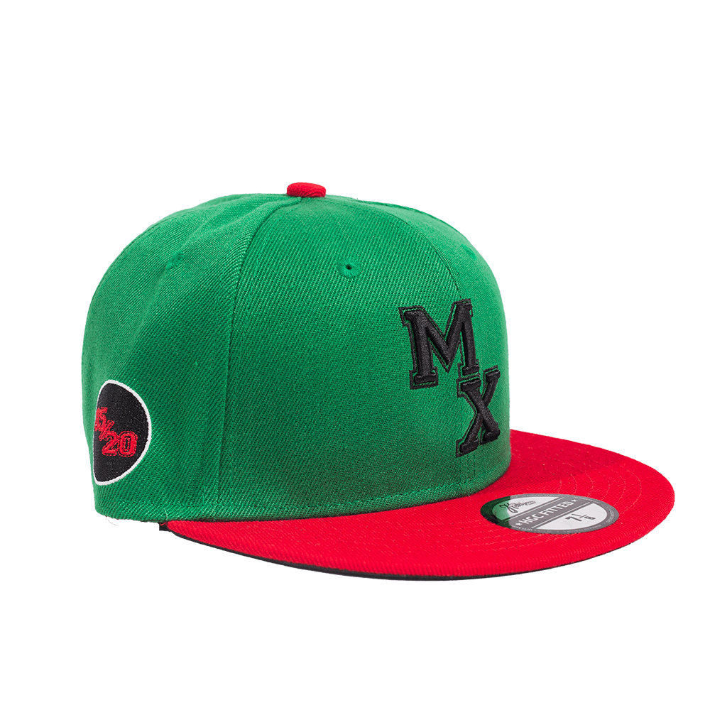 MALCOLM X GREEN FITTED HAT - Allstarelite.com