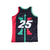 MALCOLM X RED & GREEN BASKETBALL JERSEY - Allstarelite.com
