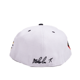 MALCOLM X WHITE FITTED HAT - Allstarelite.com
