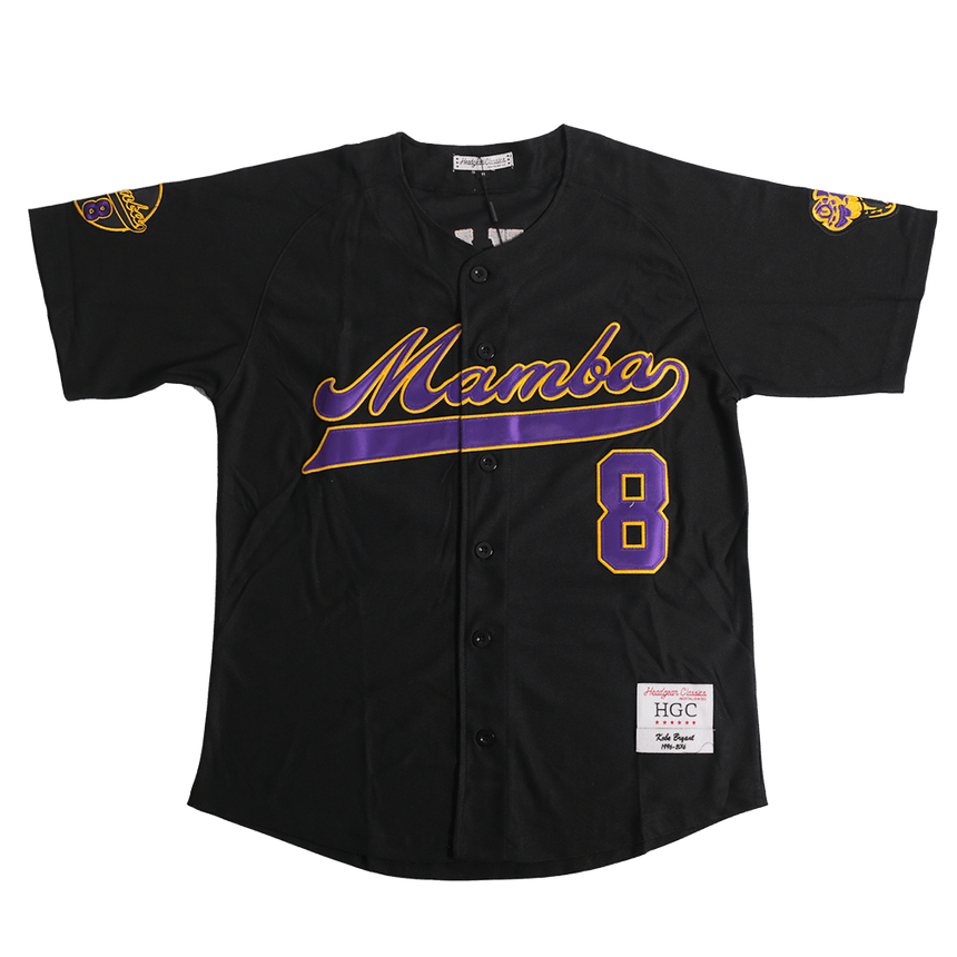 MAMBA KOBE BRYANT BUTTON DOWN YOUTH BLACK - Allstarelite.com