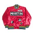 MARTIN DRAGON FLY JONES SATIN JACKET RED - Allstarelite.com