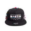 MARTIN DRAGONFLY JONES BLACK FITTED HAT - Allstarelite.com