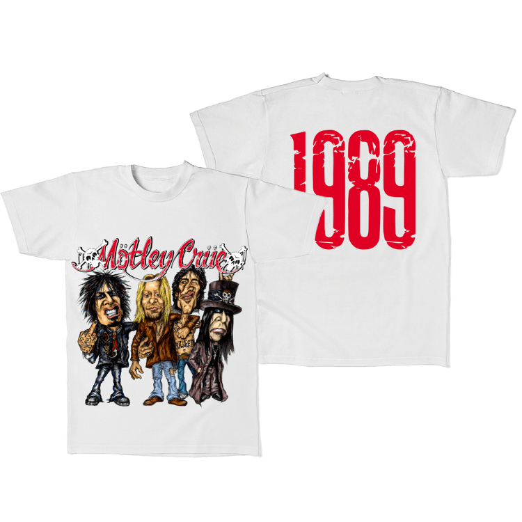 MÖTLEY CRÜE 1989 TSHIRT - Allstarelite.com