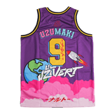 NARUTO X UZI VERT YOUTH BASKETBALL JERSEY FUSE - Allstarelite.com