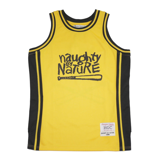 Naughty By Nature Yellow Basketball Jersey - Allstarelite.com