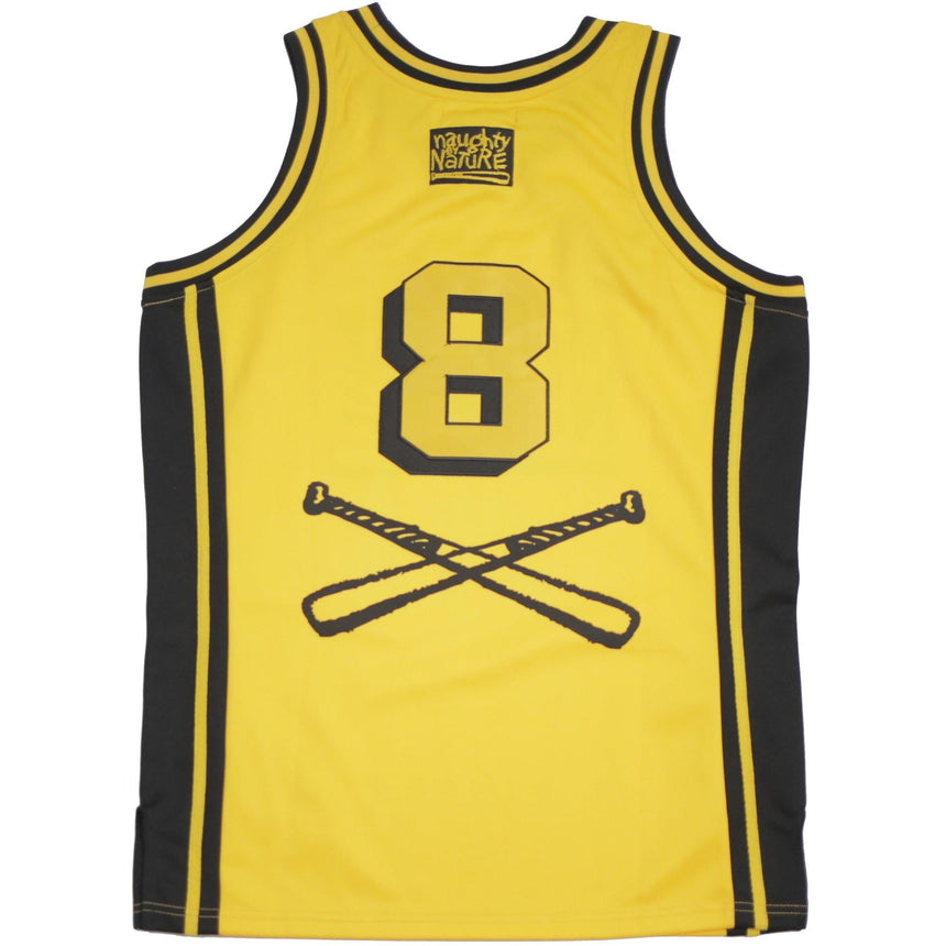 Naughty By Nature Yellow Basketball Jersey - Allstarelite.com