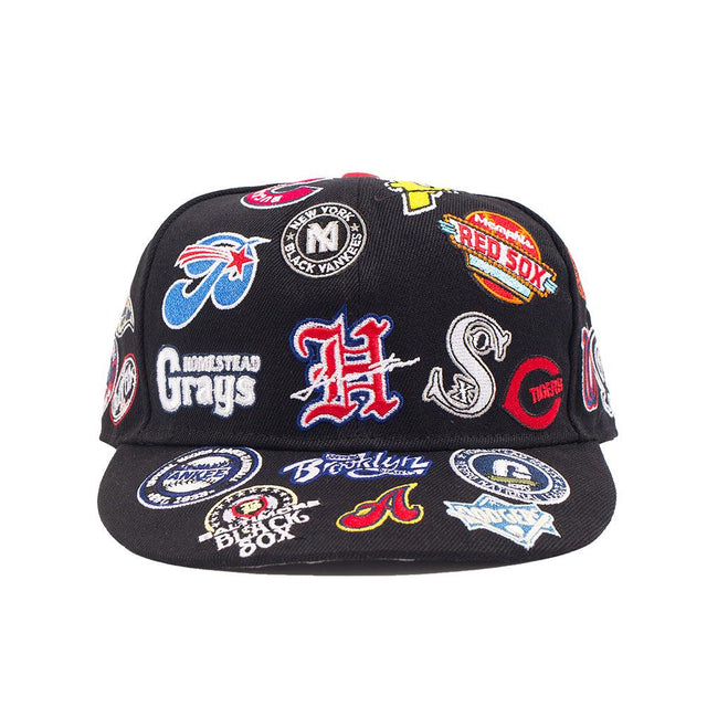 NEGRO LEAGUE COLLAGE FITTED HAT - Allstarelite.com