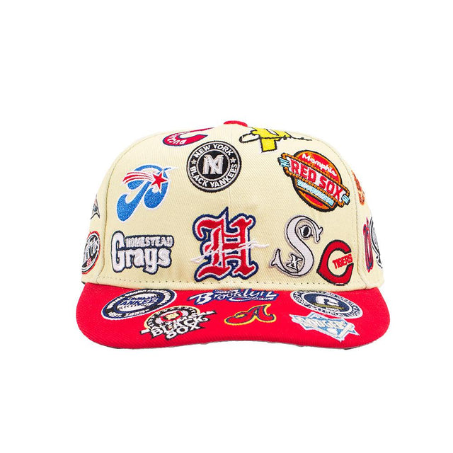 NEGRO LEAGUE COLLAGE FITTED HAT - Allstarelite.com