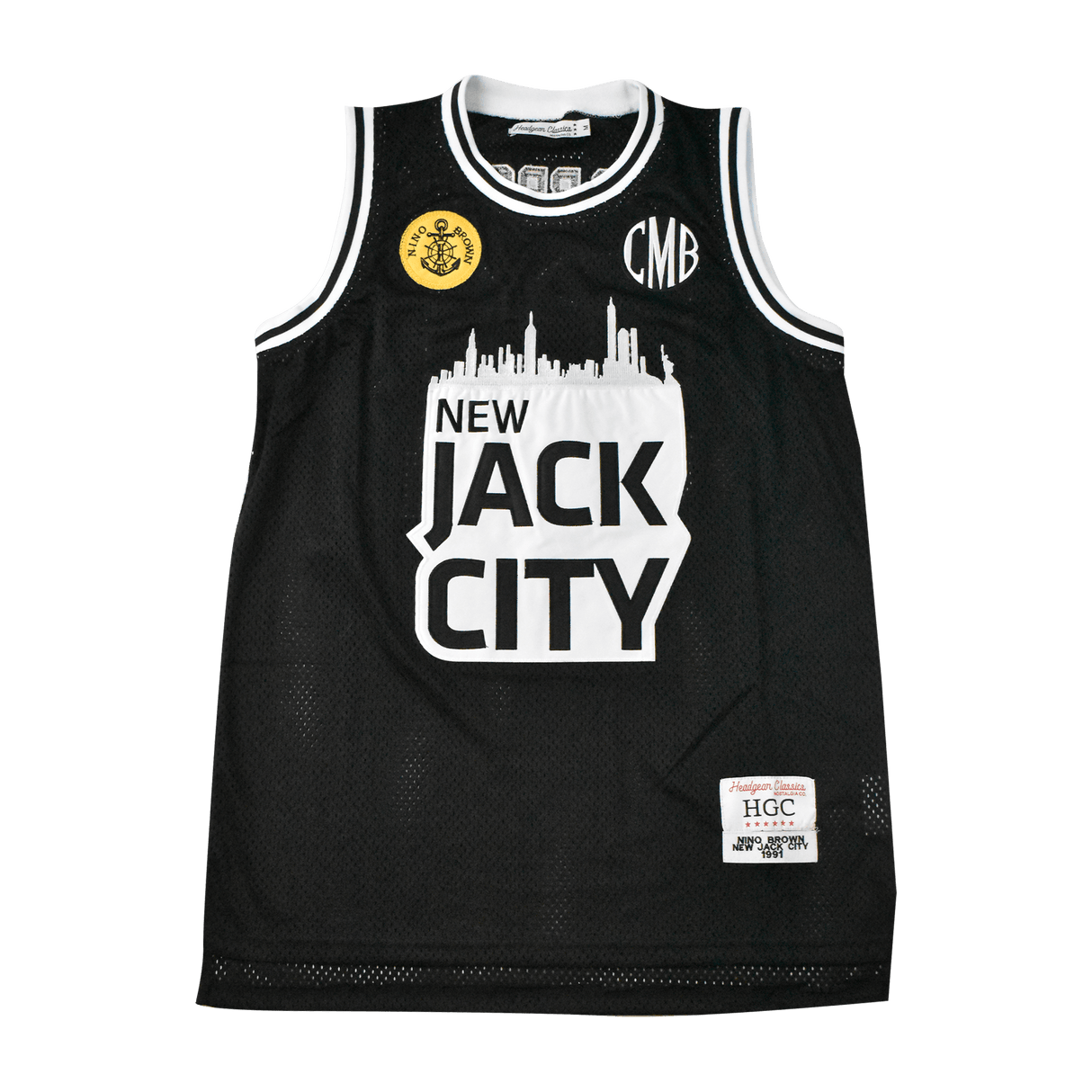 New Jack City Nino Brown Basketball Jersey - Allstarelite.com