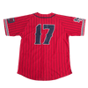 NY CUBANS NL BASEBALL JERSEY RED - Allstarelite.com