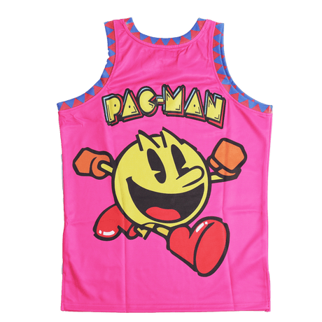 PACMAN BASKETBALL JERSEY PINK - Allstarelite.com