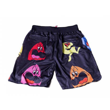 PACMAN BASKETBALL SHORTS BLACK - Allstarelite.com