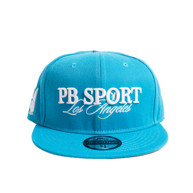 PB SPORT LIGHT BLUE FITTED HAT - Allstarelite.com