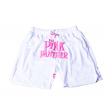 PINK PANTHER BASKETBALL SHORTS WHITE - Allstarelite.com