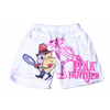 PINK PANTHER BASKETBALL SHORTS WHITE - Allstarelite.com
