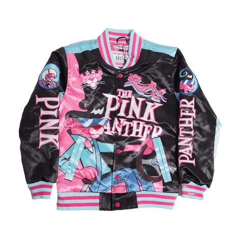 PINK PANTHER SATIN JACKET - Allstarelite.com