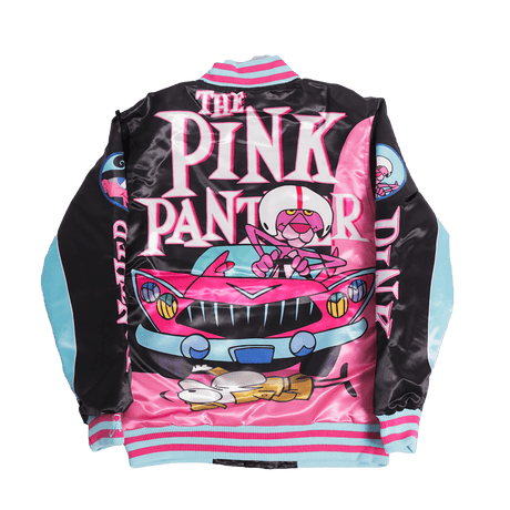 PINK PANTHER SATIN JACKET - Allstarelite.com