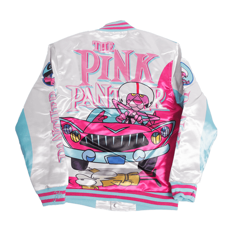 PINK PANTHER SATIN JACKET - Allstarelite.com