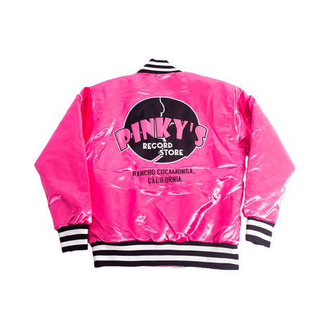 Pinky's Records Satin Jacket - Allstarelite.com