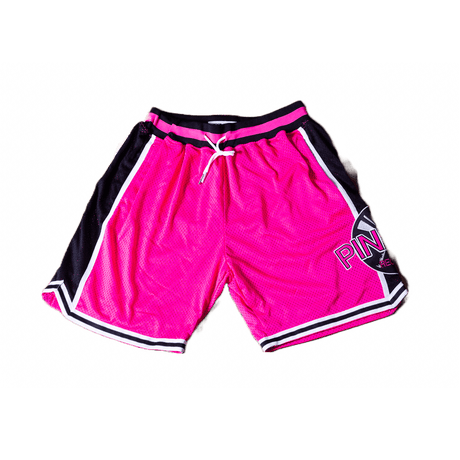 PINKYS RECORDS PINK BASKETBALL SHORTS - Allstarelite.com