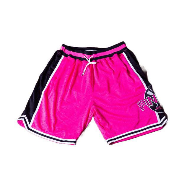 PINKYS RECORDS PINK BASKETBALL SHORTS - Allstarelite.com