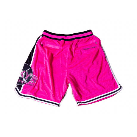 PINKYS RECORDS PINK BASKETBALL SHORTS - Allstarelite.com