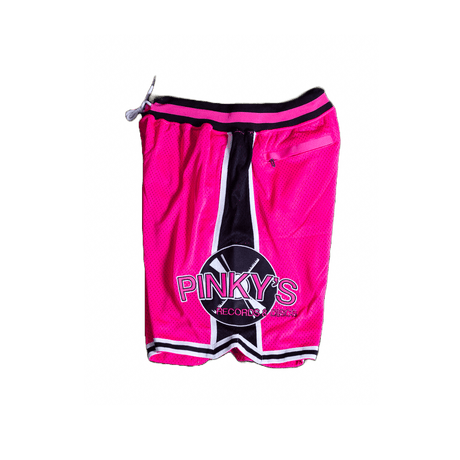 PINKYS RECORDS PINK BASKETBALL SHORTS - Allstarelite.com
