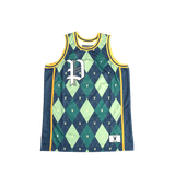PLAYBOY ARGYLE PATTERN BASKETBALL JERSEY ARGYLE PATTERN - Allstarelite.com