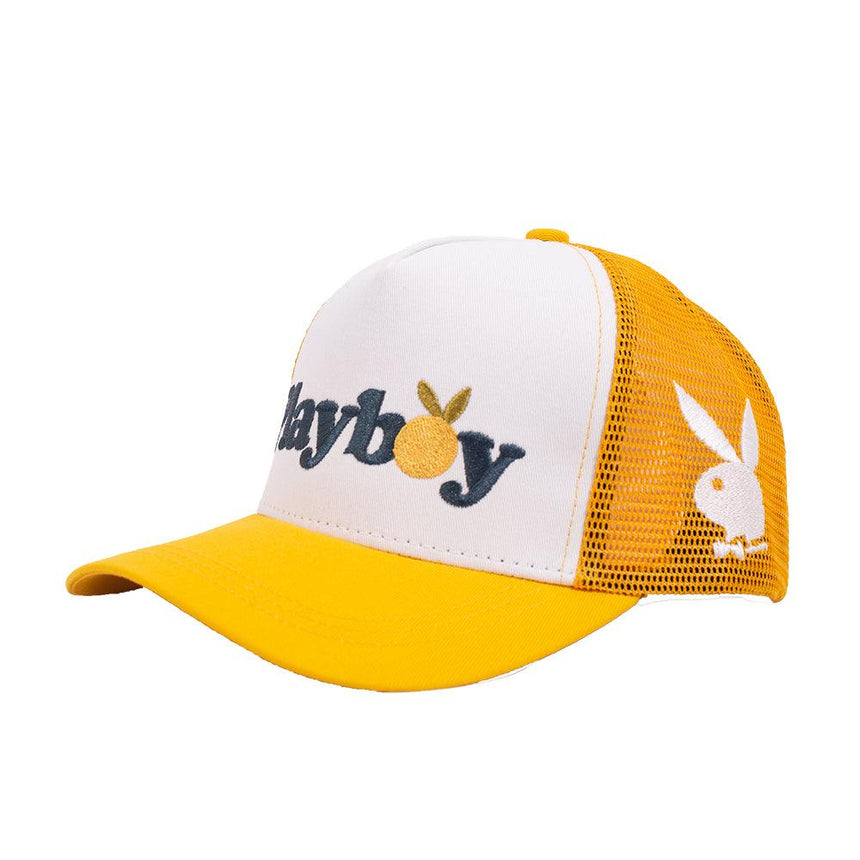 PLAYBOY CITRUS TRUCKER HAT - Allstarelite.com