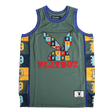 PLAYBOY GREEN BASKETBALL JERSEY GREEN - Allstarelite.com