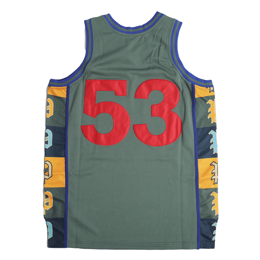 PLAYBOY GREEN BASKETBALL JERSEY GREEN - Allstarelite.com