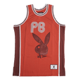 PLAYBOY RED BASKETBALL JERSEY RED XS - Allstarelite.com