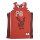 PLAYBOY RED BASKETBALL JERSEY RED XS - Allstarelite.com