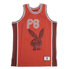PLAYBOY RED BASKETBALL JERSEY RED XS - Allstarelite.com