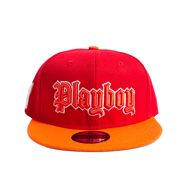 PLAYBOY SPORTSCLUB OF NEW YORK RED FITTED HAT - Allstarelite.com