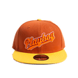 PLAYBOY STAY PLAYFUL TAN FITTED HAT - Allstarelite.com