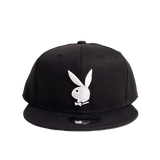 PLAYBOY THE WORLD IS YOUR PLAYGROUND BLACK FITTED HAT - Allstarelite.com